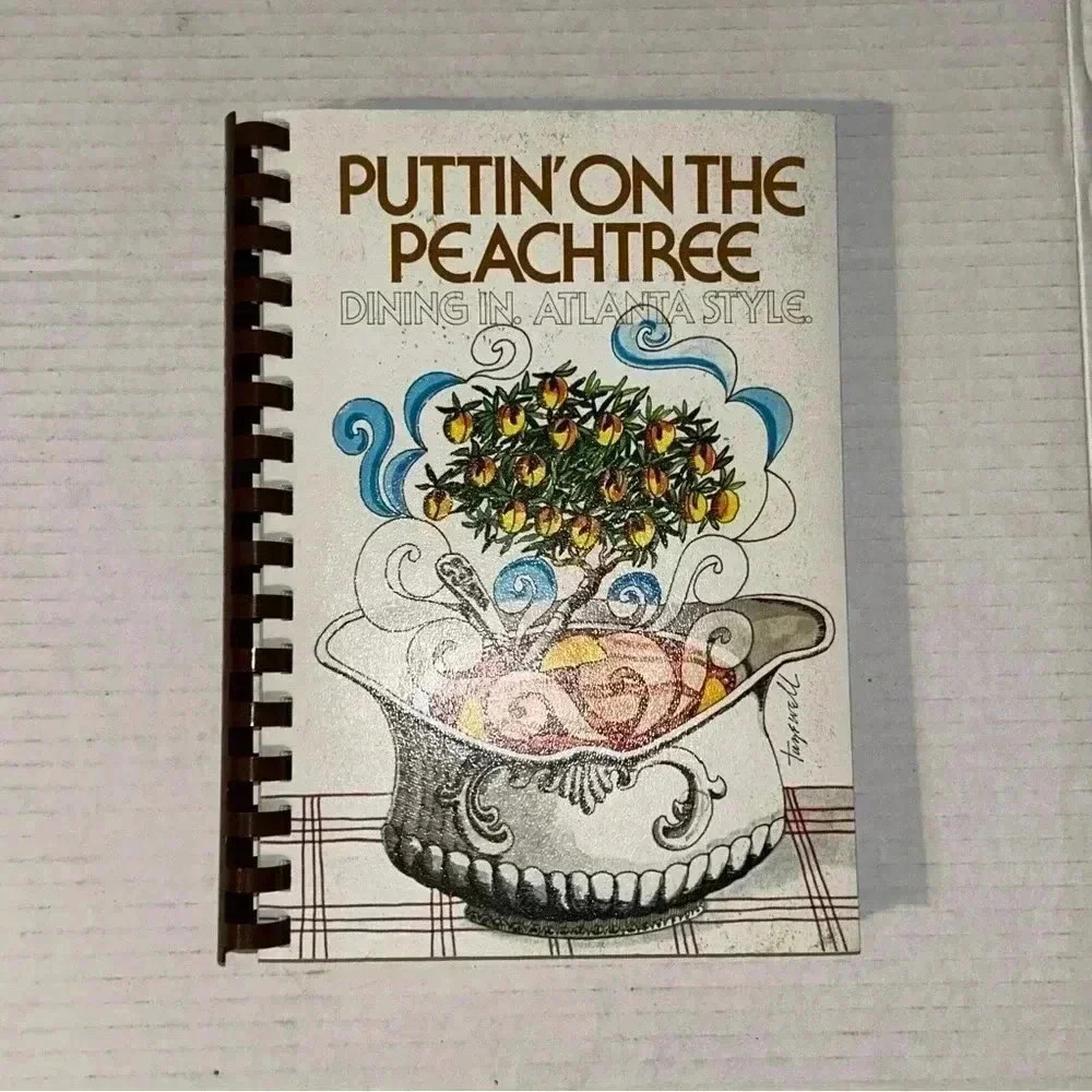 Junior League of DeKalb County GA Cookbook Puttin on the Peachtree 2nd Ed 1980